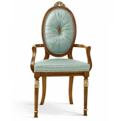 Wohnen Barockstuhl mit Armlehnen in Mint - Eracosta