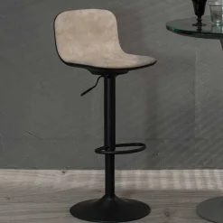 Wohnen Barstühle mit gepolsterter Rückenlehne - Xivadro (2er Set)