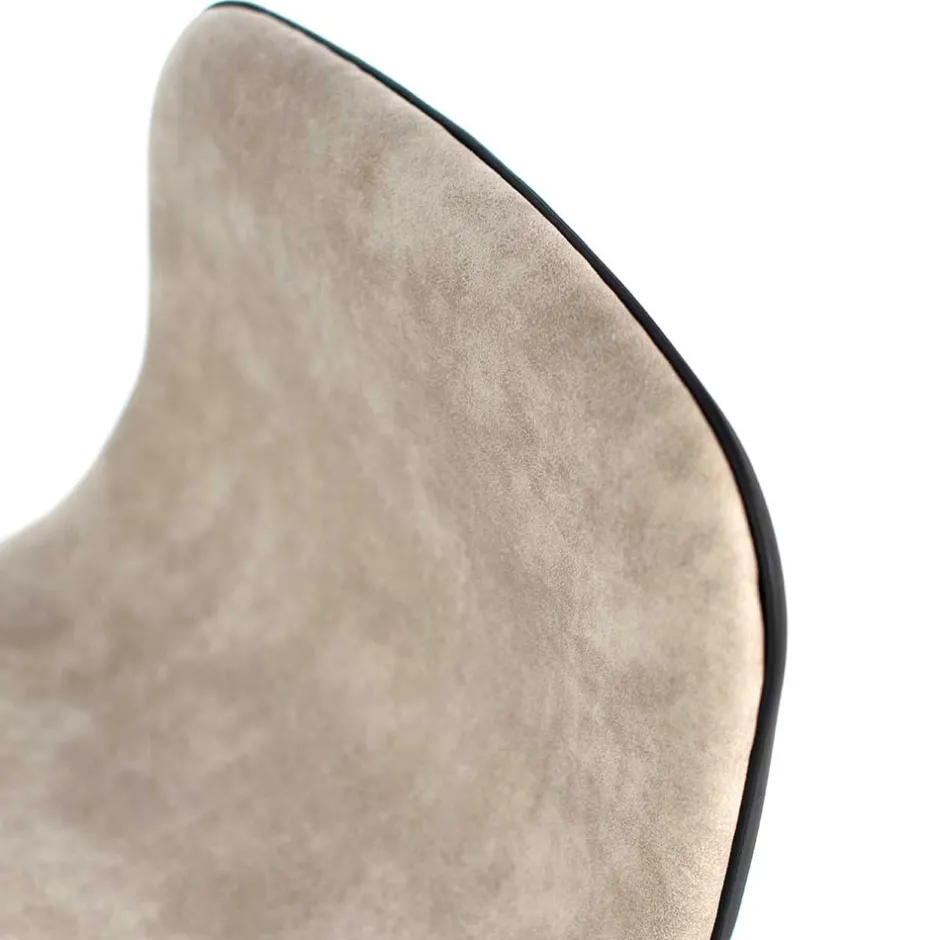 Wohnen Barstühle mit gepolsterter Rückenlehne - Xivadro (2er Set)