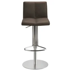 Wohnen Barstuhl in Schlamm Kunstleder - Agosta