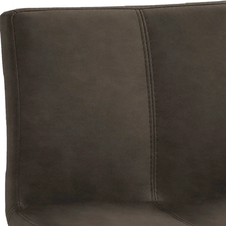 Wohnen Barstuhl in Schlamm Kunstleder - Agosta