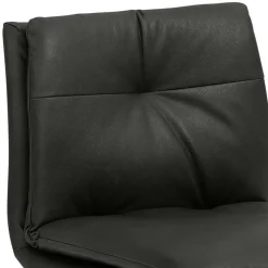 Wohnen Barstuhl mit Kufengestell Edelstahl modern - Avila