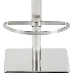 Wohnen Barstuhl mit Schalensitz in Lichtgrau - Inn