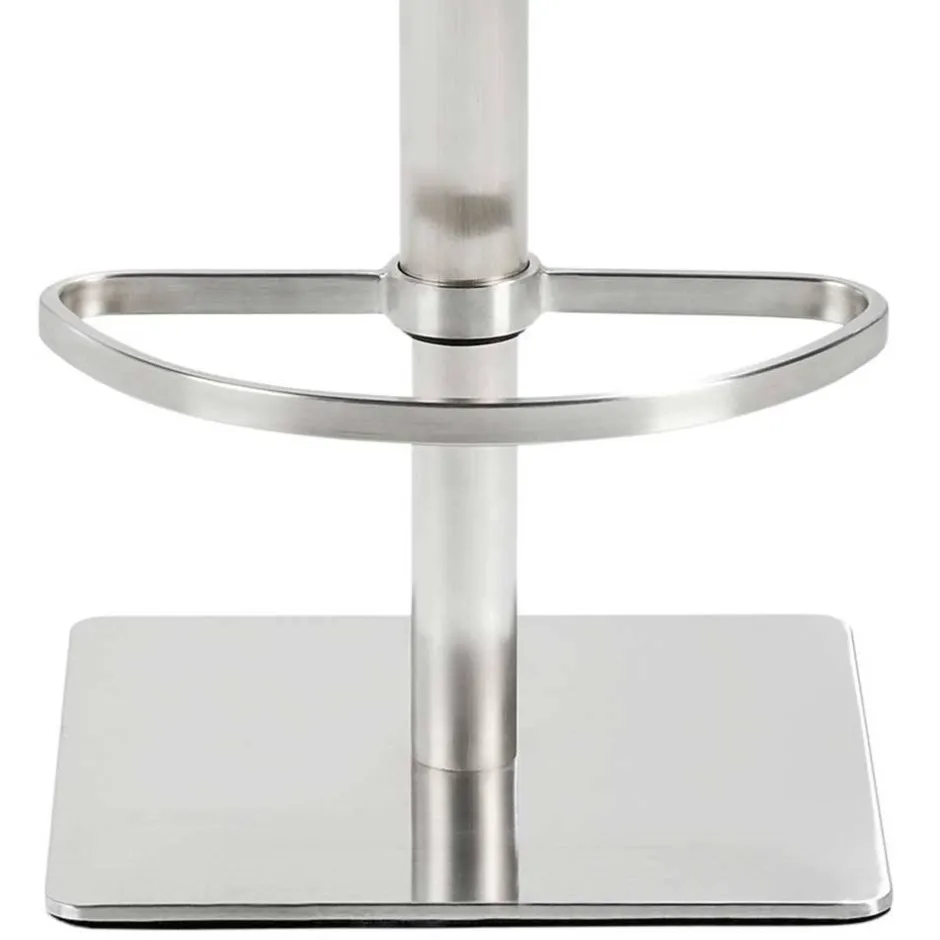 Wohnen Barstuhl mit Schalensitz in Lichtgrau - Inn