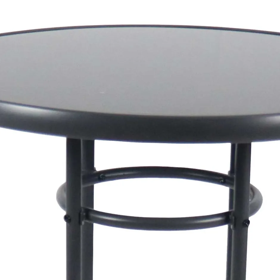 Wohnen Bartisch & Bar-Klappstühle Set - Irvine (dreiteilig)