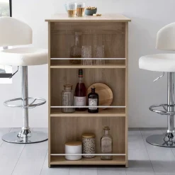 Bartisch mit Regal in Sonoma-Eiche - Calls^Wohnen New