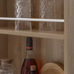 Bartisch mit Regal in Sonoma-Eiche - Calls^Wohnen New