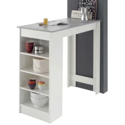 Bartisch mit Regal 115x103x50 cm - Xeli^Wohnen Sale