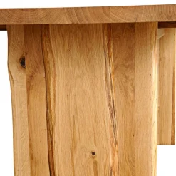 Wohnen Baumesstisch aus Wildeiche Massivholz - Cantinos