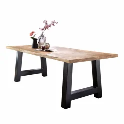 Baumkanten Esstisch Morienta aus Eiche massiv^Wohnen Clearance