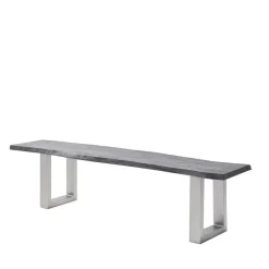 Wohnen Baumkanten Küchenbank in Akazie Grau - Clause