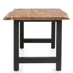 Baumkanten Tischgruppe Set - Bryan (fünfteilig)^Wohnen Outlet