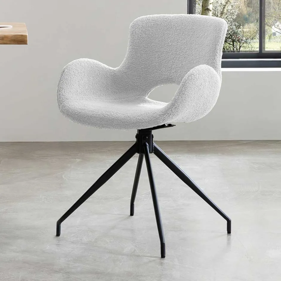 Baumkanten Tischgruppe Set - Bryan (fünfteilig)^Wohnen Outlet