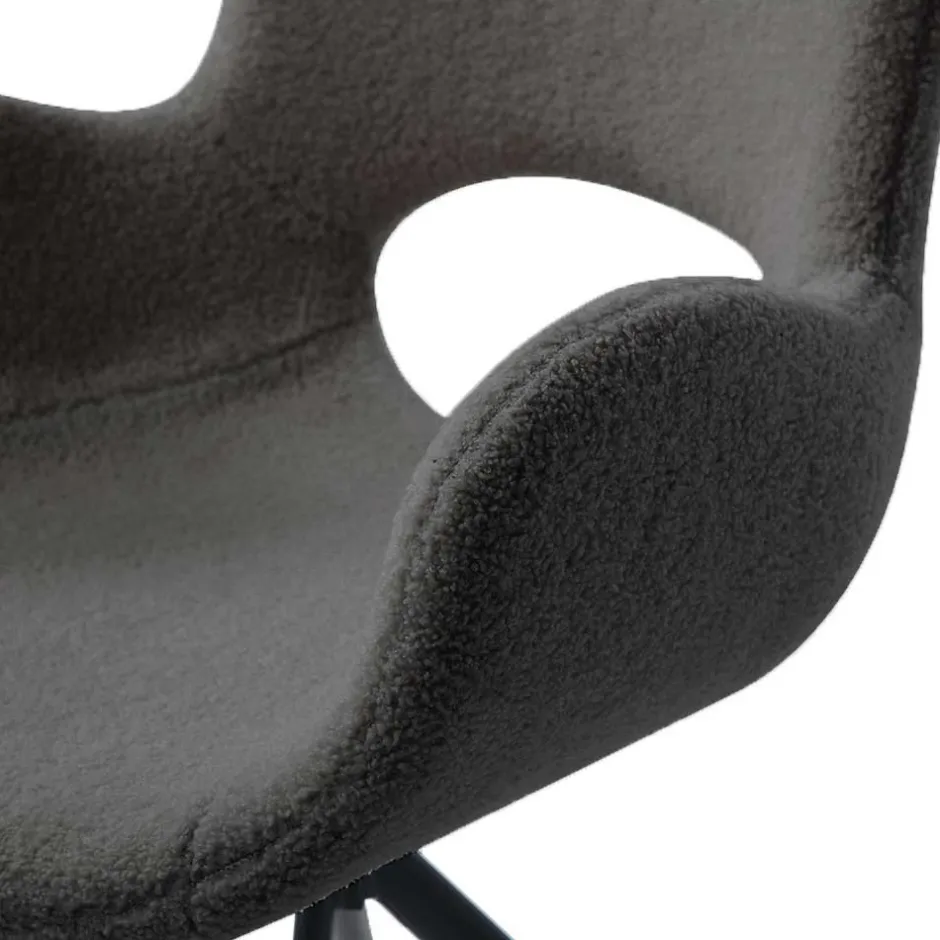 Wohnen Baumkantentisch und Tischsessel Set - Eulena (fünfteilig)