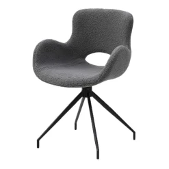 Wohnen Baumkantentisch und Tischsessel Set - Eulena (fünfteilig)