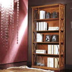 Bücher Regal in Nussbaum Braun - Exotica^Wohnen Sale