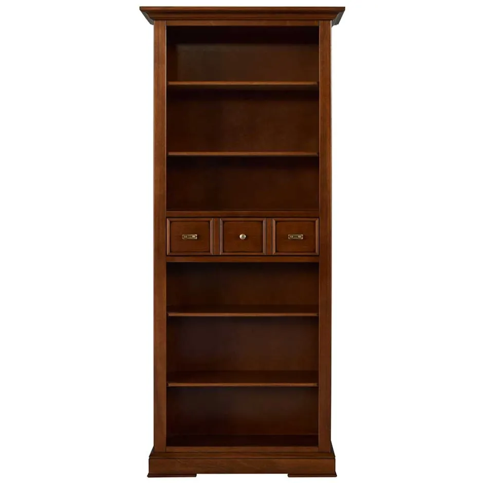 Bücherregal in Walnussfarben Antik - Istefanio^Wohnen Best