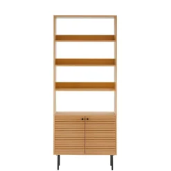 Wohnen Bücherregal mit Eiche Furnier - Virona