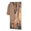 Bedruckte Garderobe im Vintage Holz Dekor - Cuyano^Wohnen Sale
