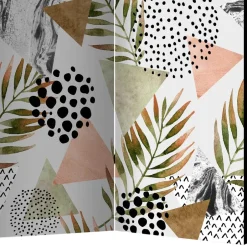 Bedruckter Paravent mit modernem Muster Motiv - Vipe^Wohnen Discount