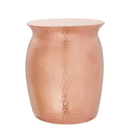 Wohnen Beistelltisch aus Aluminium in Kupfer - Backbeat