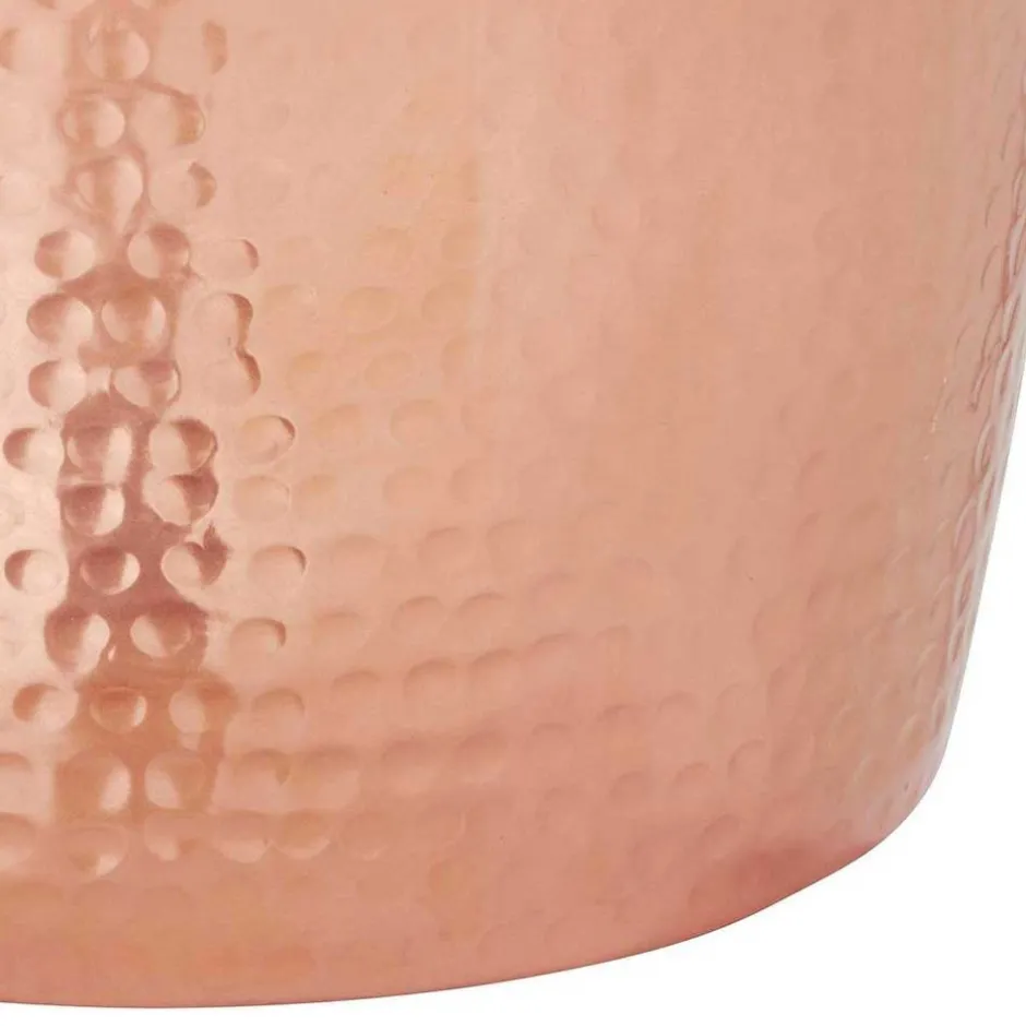 Wohnen Beistelltisch aus Aluminium in Kupfer - Backbeat