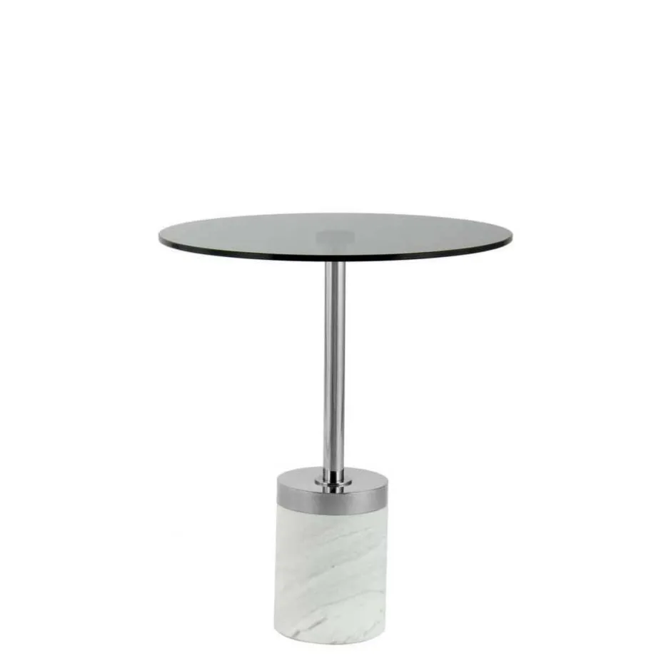 Beistelltisch aus Rauchglas - Lania^Wohnen Outlet