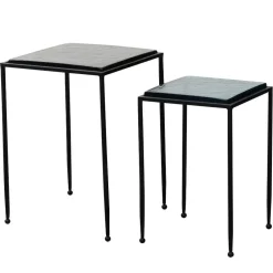 Beistelltisch Duo aus Strukturglas - Zontania (zweiteilig)^Wohnen Online