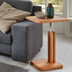 Wohnen Beistelltisch durch Gasdruck höhenverstellbar - Fegaria