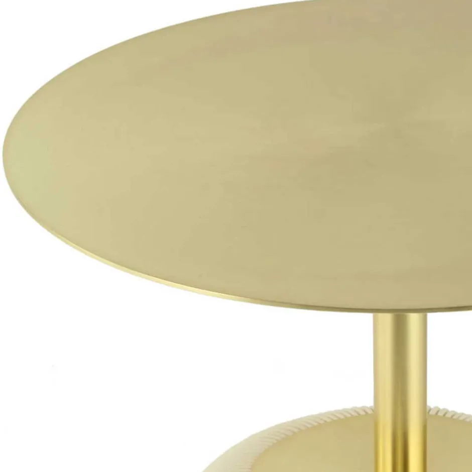 Beistelltisch in Gold und Cremeweiß - Dancer^Wohnen Sale