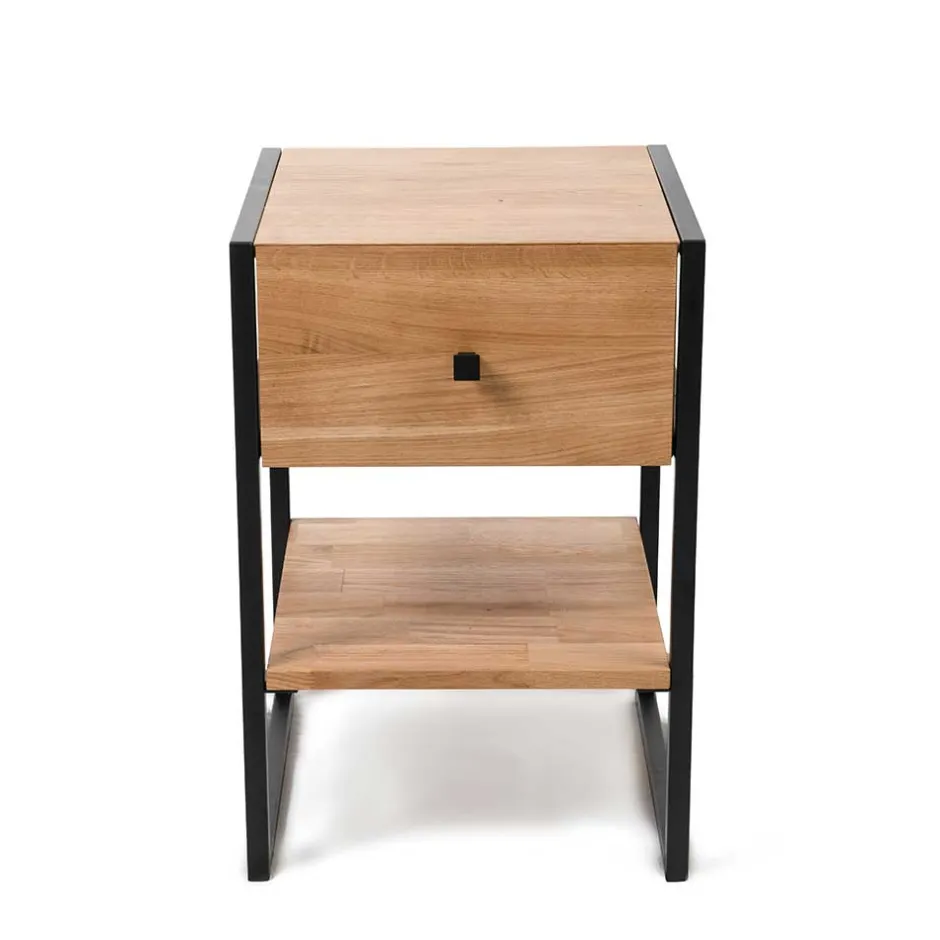 Beistelltisch mit einer Schublade & Ablage - Axel^Wohnen New