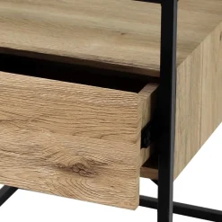 Beistelltisch mit Glasplatte und Stauraum - Vientor^Wohnen Sale