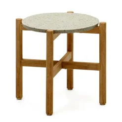 Beistelltisch mit Terrazzo Platte - Finola^Wohnen Outlet