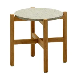 Beistelltisch mit Terrazzo Platte - Finola^Wohnen Outlet