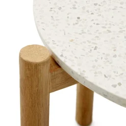 Beistelltisch mit Terrazzo Platte - Finola^Wohnen Outlet