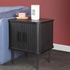 Beistelltisch Nachtkommode mit Schiebetüren - Lurymav^Wohnen Sale