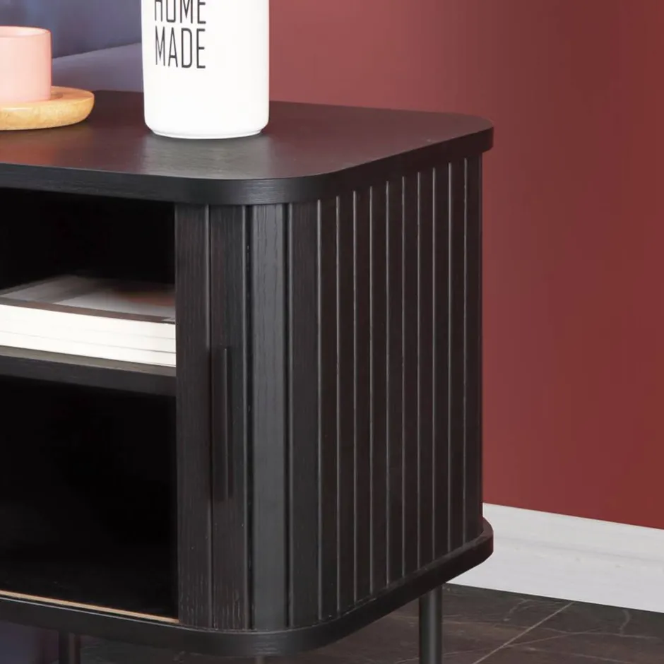 Beistelltisch Nachtkommode mit Schiebetüren - Lurymav^Wohnen Sale