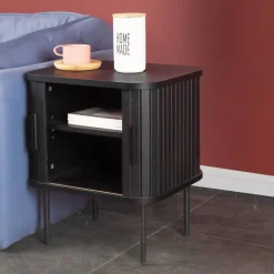 Beistelltisch Nachtkommode mit Schiebetüren - Lurymav^Wohnen Sale