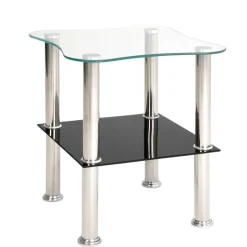 Beistelltisch Namira in Edelstahl-Optik^Wohnen Outlet