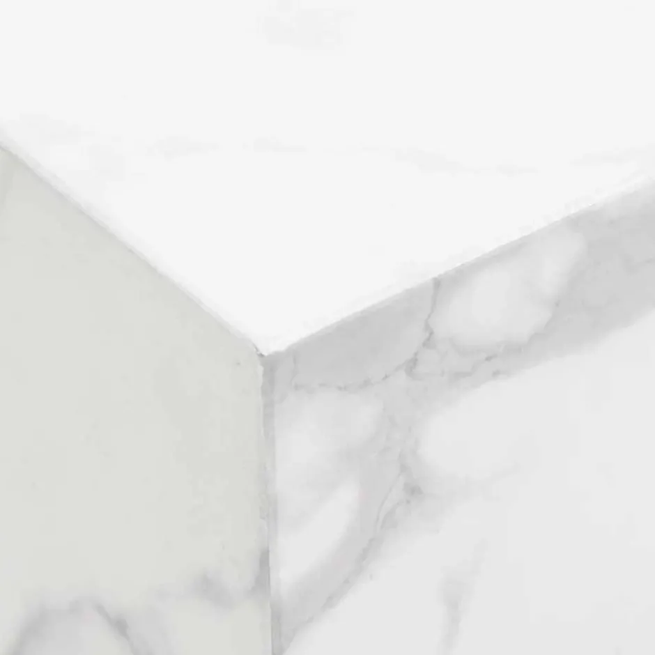 Beistelltisch Set in Marmor Optik - Buryas (zweiteilig)^Wohnen Hot