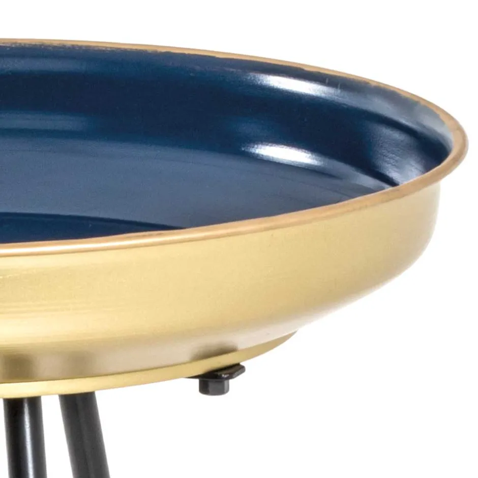 Beistelltische in Blau & Rot & Gold - Tayler (zweiteilig)^Wohnen Online