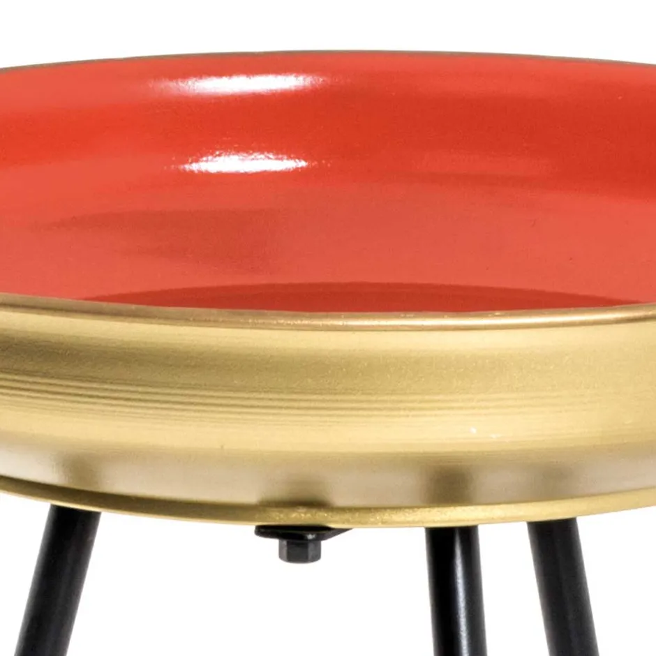 Beistelltische in Blau & Rot & Gold - Tayler (zweiteilig)^Wohnen Online