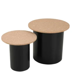 Beistelltische mit Korkplatte - Gaddy (zweiteilig)^Wohnen Hot
