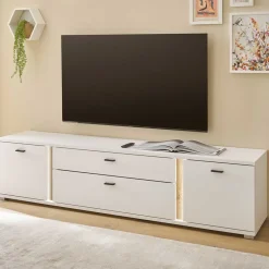 Beleuchtete TV Kommode mit 200 cm Breite - Racelyn^Wohnen Sale