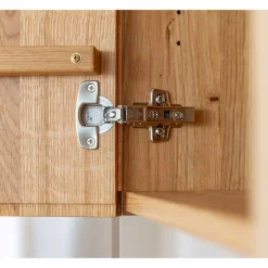 Wohnen Beleuchteter Vitrinenschrank 2-türig - Cocondar