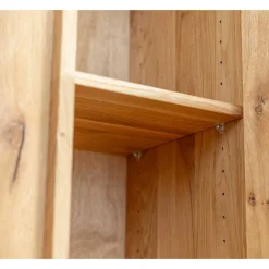 Wohnen Beleuchteter Vitrinenschrank 2-türig - Cocondar