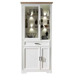 Wohnen Beleuchtetes Landhaus Wohnmöbel Set - Sinolita (zweiteilig)