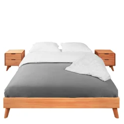 Überlänge Holzbett & Nachttische - Junola II (dreiteilig)^Wohnen Online