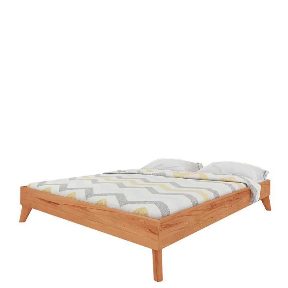 Überlänge Holzbett & Nachttische - Junola II (dreiteilig)^Wohnen Online