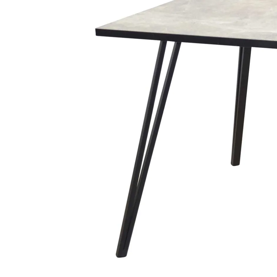 Beton Optik Tisch & Schwingstühle - Grenados (fünfteilig)^Wohnen Outlet